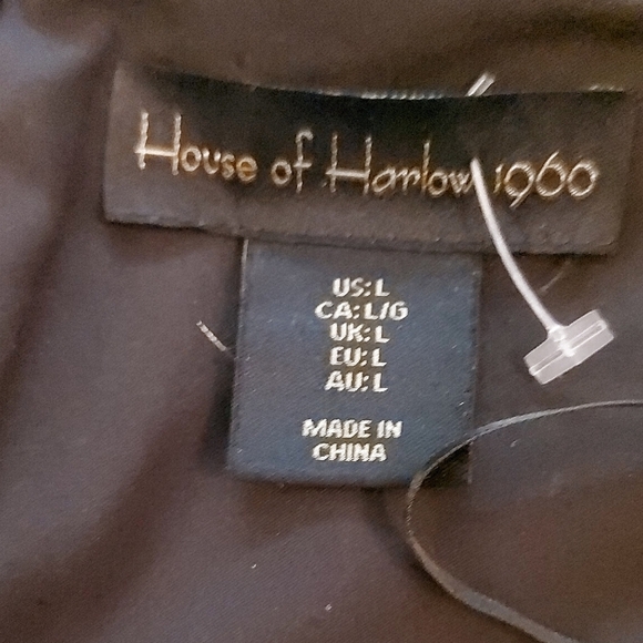 House of Harlow 1960 Black Strapless Bodycon Dress - Picture 2 of 5